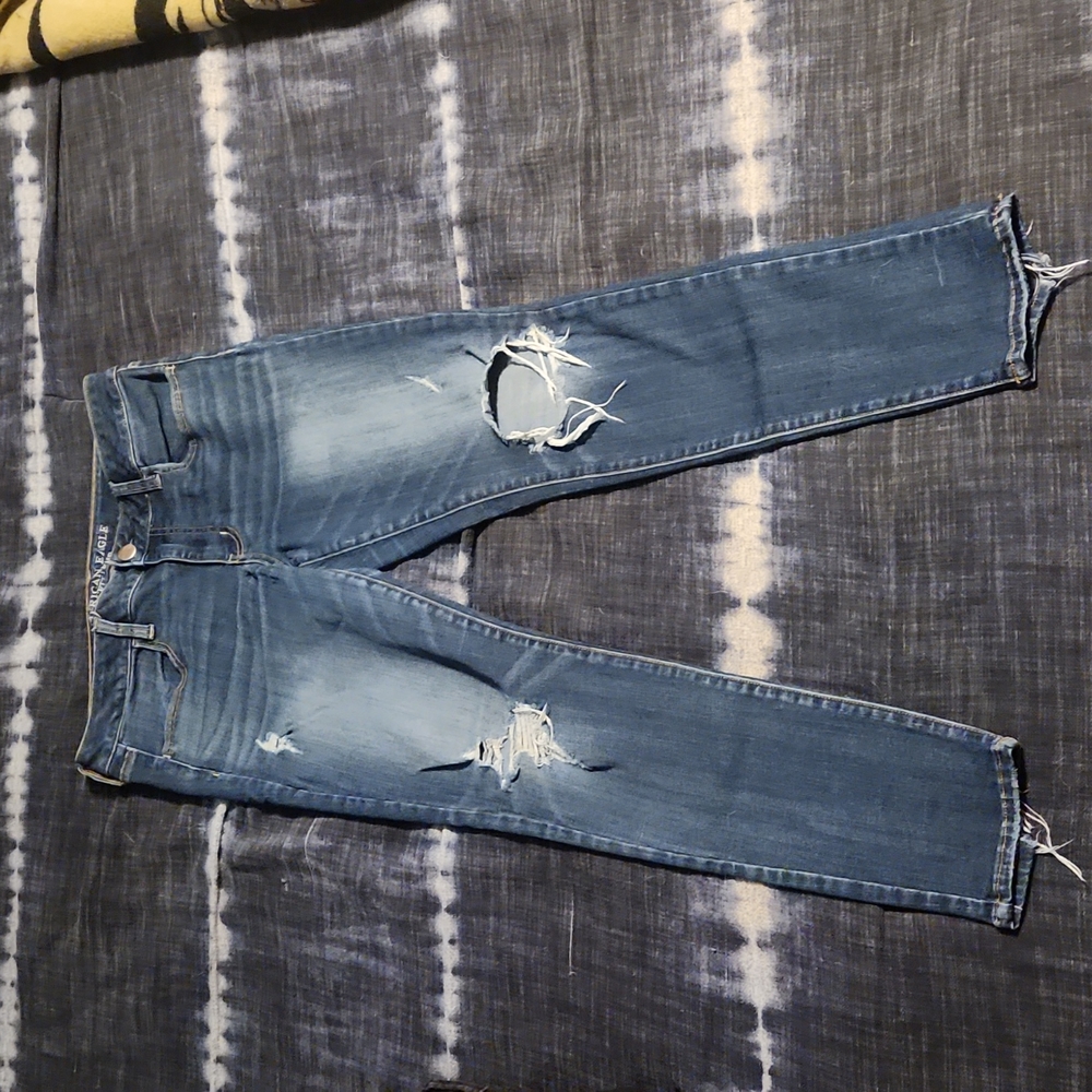 AE Distressed Skinny Jean 12